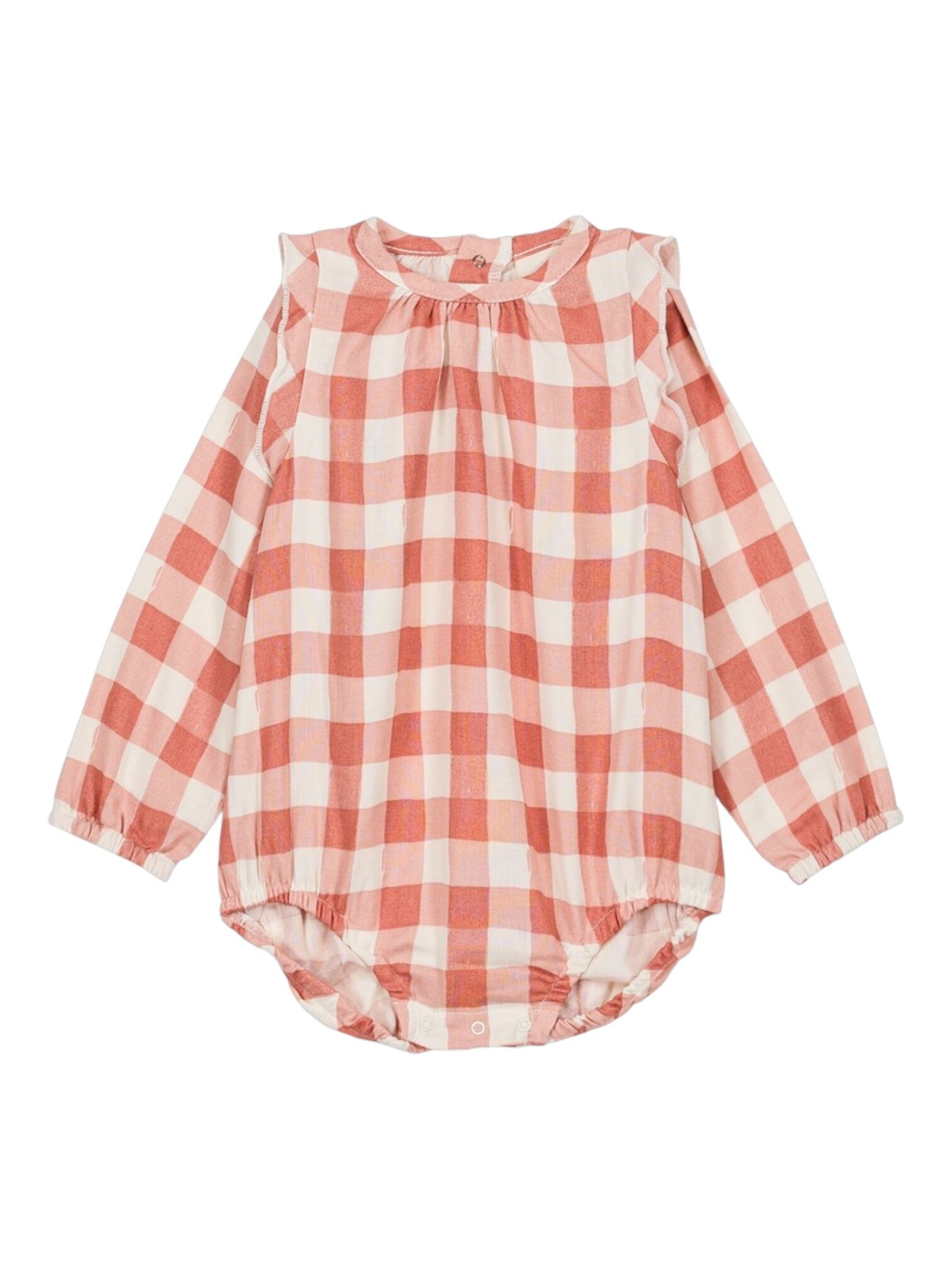 【STUDIO BOHEME】Esmée Romper/Pink Gingham