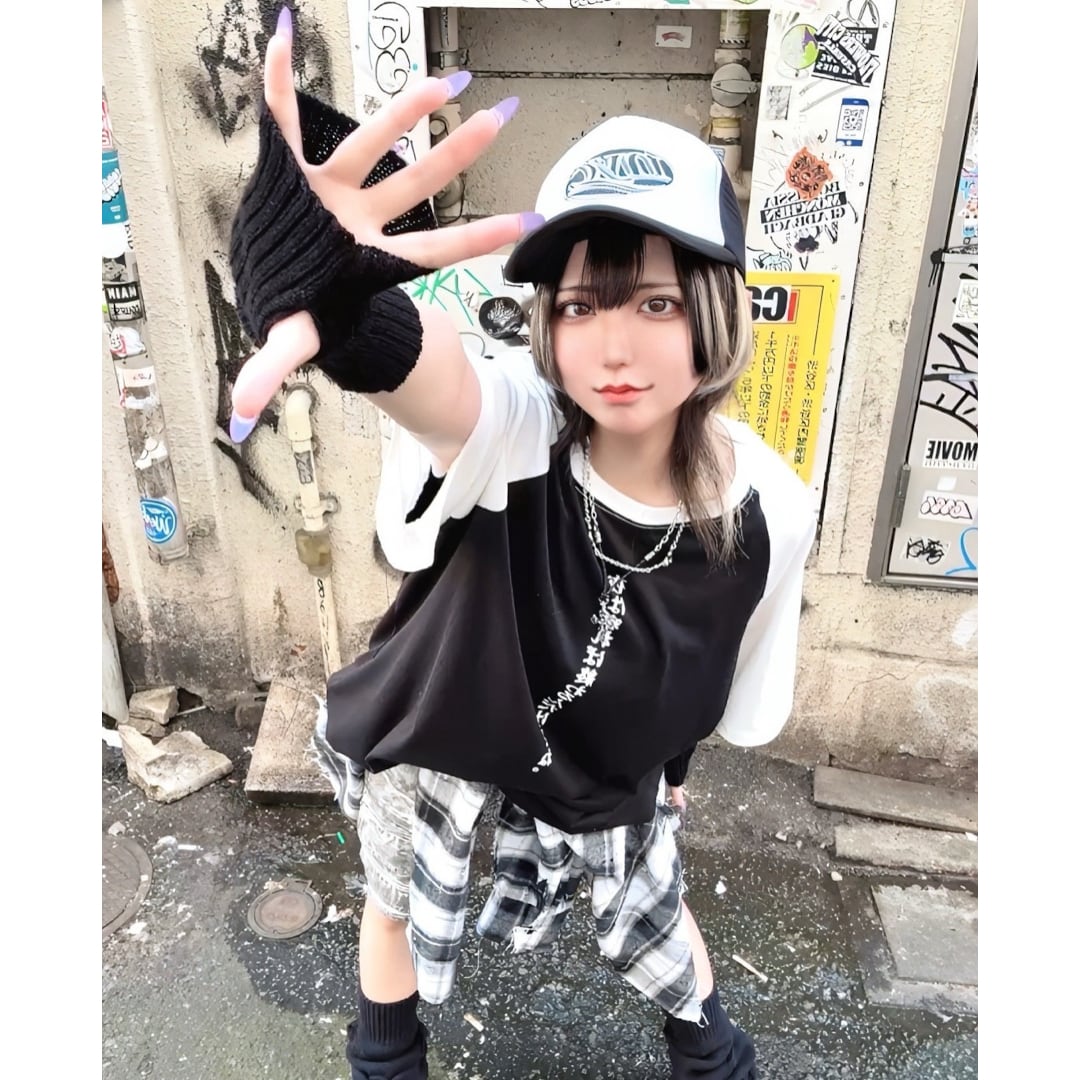 MessageラグランTシャツ(夜は寝れば終わるんだけどね