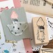 予約☆MO994E｜Molinta【举个草莓】はんこ / 木製スタンプ