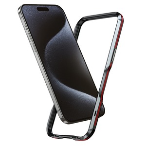 ◆iPhone 16/15/14/13/Pro/Pro Max/Plus/e/Mini◆Minimal Curve Metal Frame Case / ミニマル カーブ メタル フレーム スマホケース