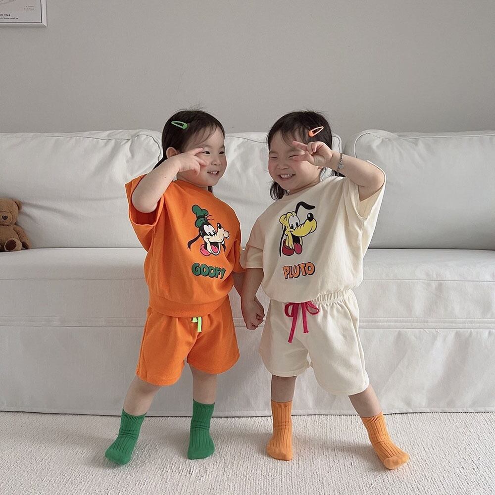 KIDS】並行輸入品ディズニー上下セット【yo-24sm03235】 | LUCKIDS