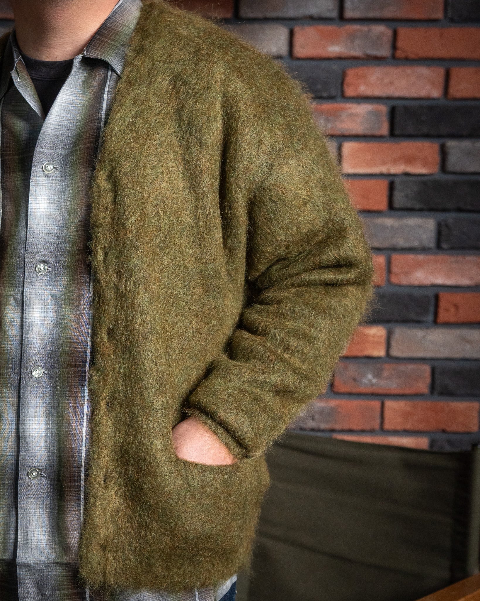 Authentic Reproduction Products®】Premium Classic Mohair Cardigan