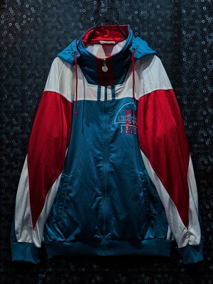 【ÆIEM】80's vintage adidas sport"JÜRGEN BENZ"detail hoodie track jacket