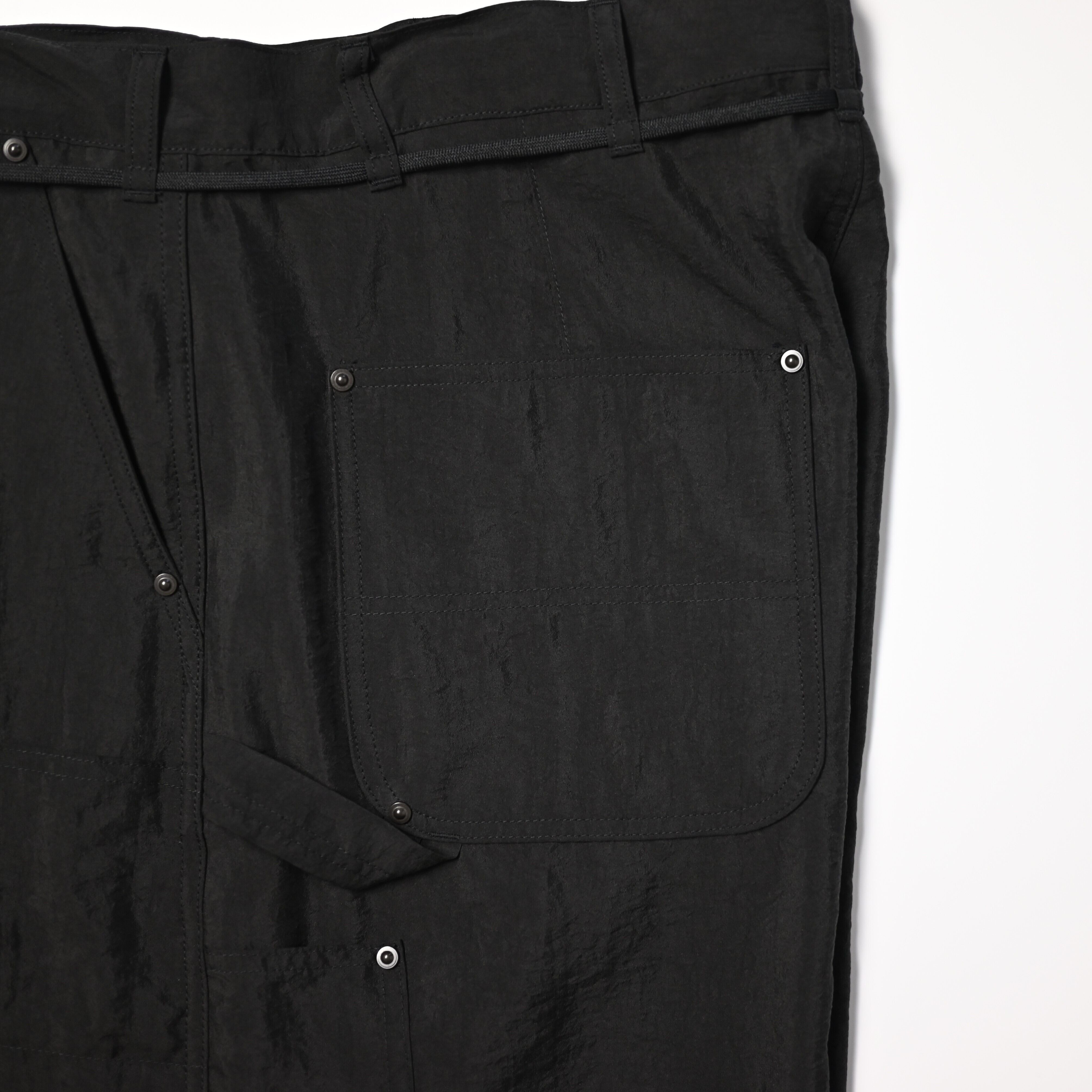 product twelve / Silk Nylon Short Work Pants | GANKO