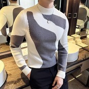 half turtleneck sweater 00245