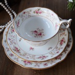 Coalport Rose Floral|コールポート 可憐なローズ柄 アンティークトリオ 訳あり thumbnail 2
