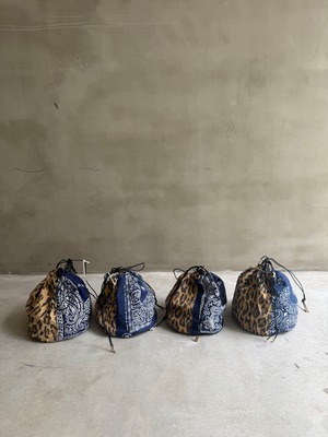 KOUHEI TERRAI　「Vintage Bandana 巾着 」