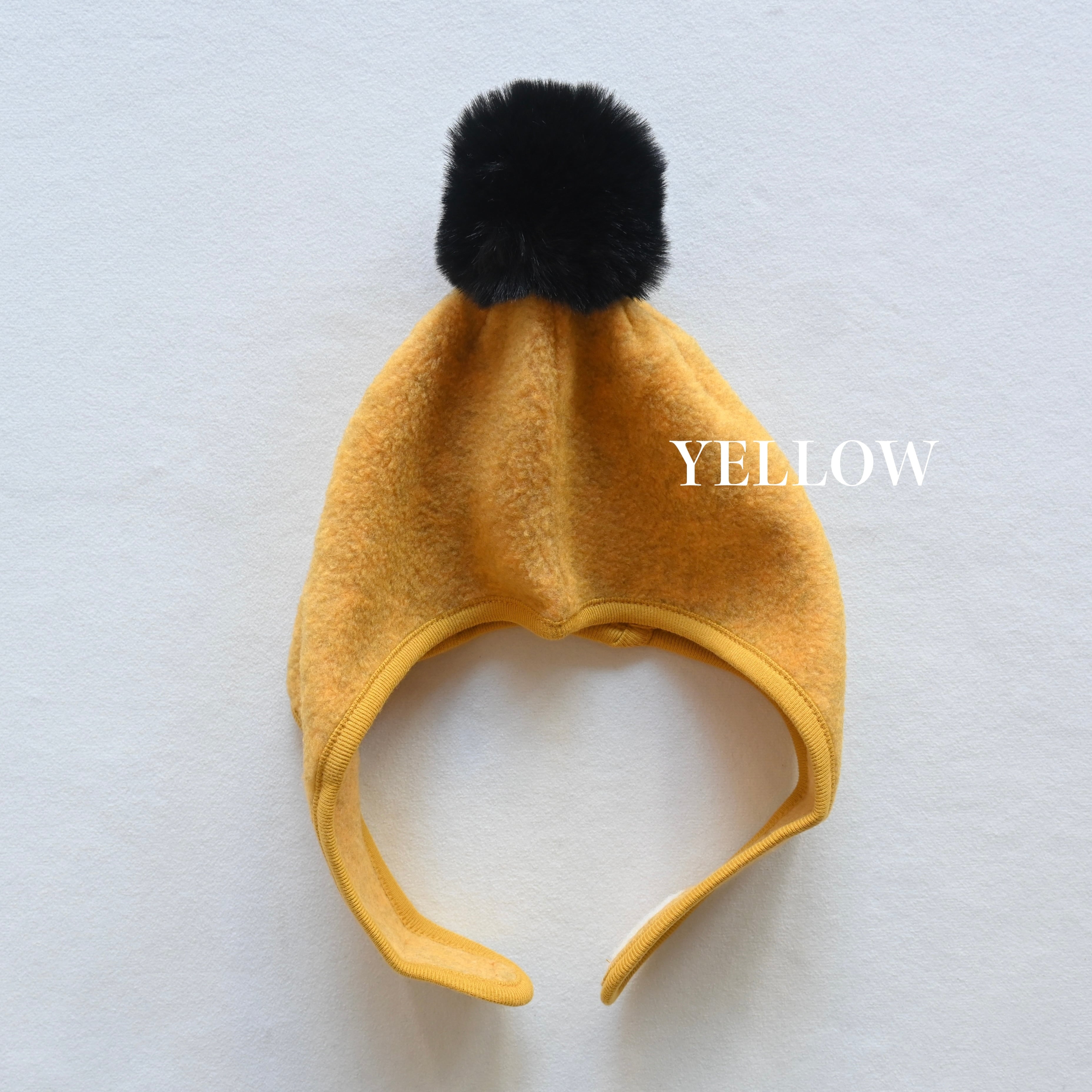 chocolatesoup》FLEECE POMPOM BONNET | cirkel mote