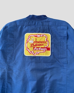 -RIVERSIDE- Vintage 70-80s L SCHWAN'S Work Jacket made in USA