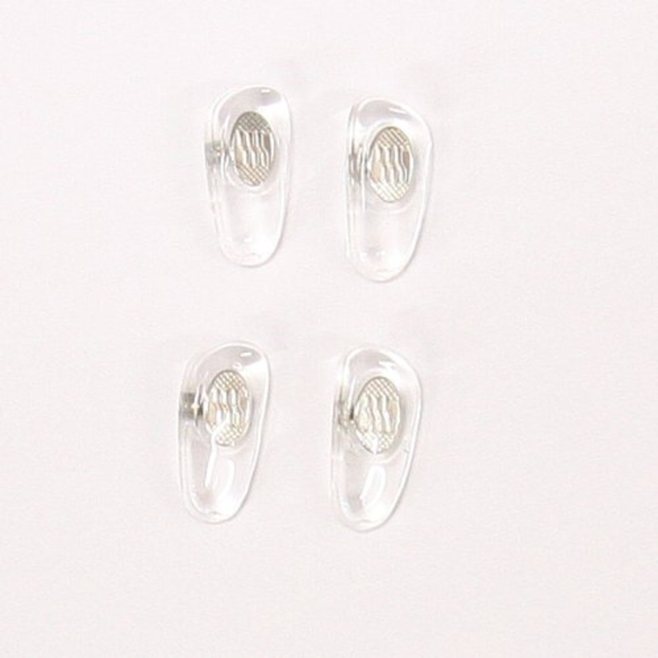 鼻パット(シリコンタイプ)箱蝶極小[銀色] 2ペア