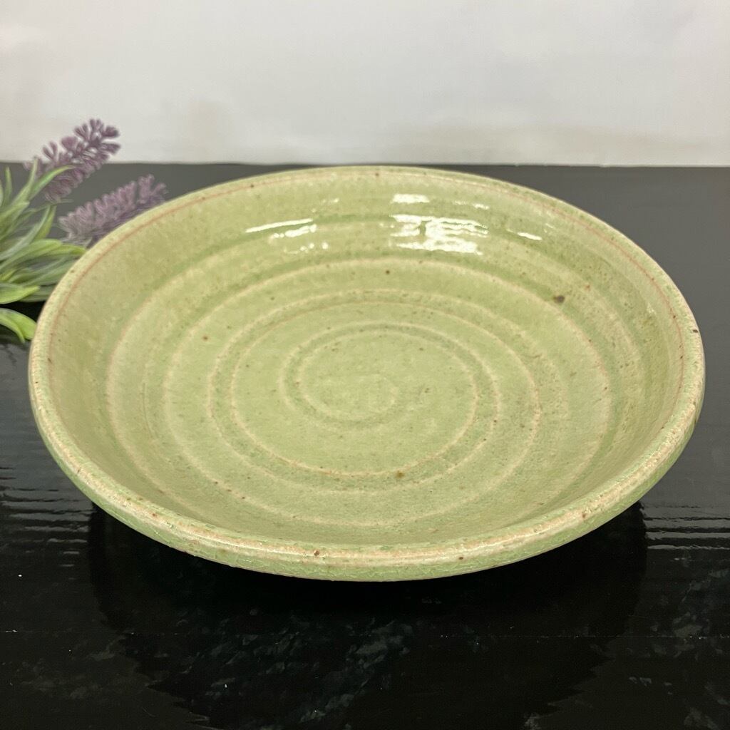 《在庫処分品につき特価》土物 ヒワ六兵衛7寸深皿 21cm【日本製】数量限定 アウトレット