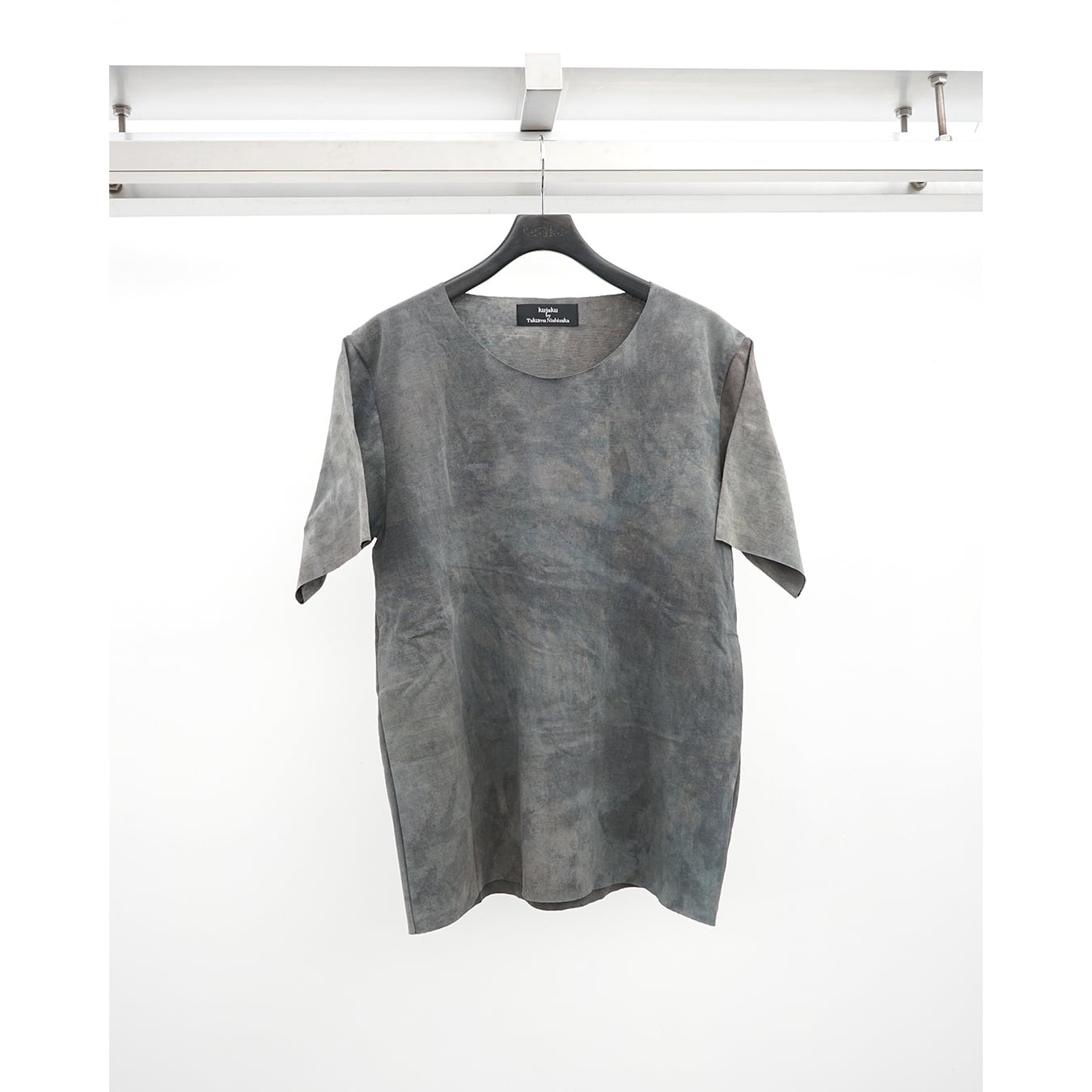 ググググ kujaku] (クジャク) K-142-6 special dyed crew neck short sleeve tee