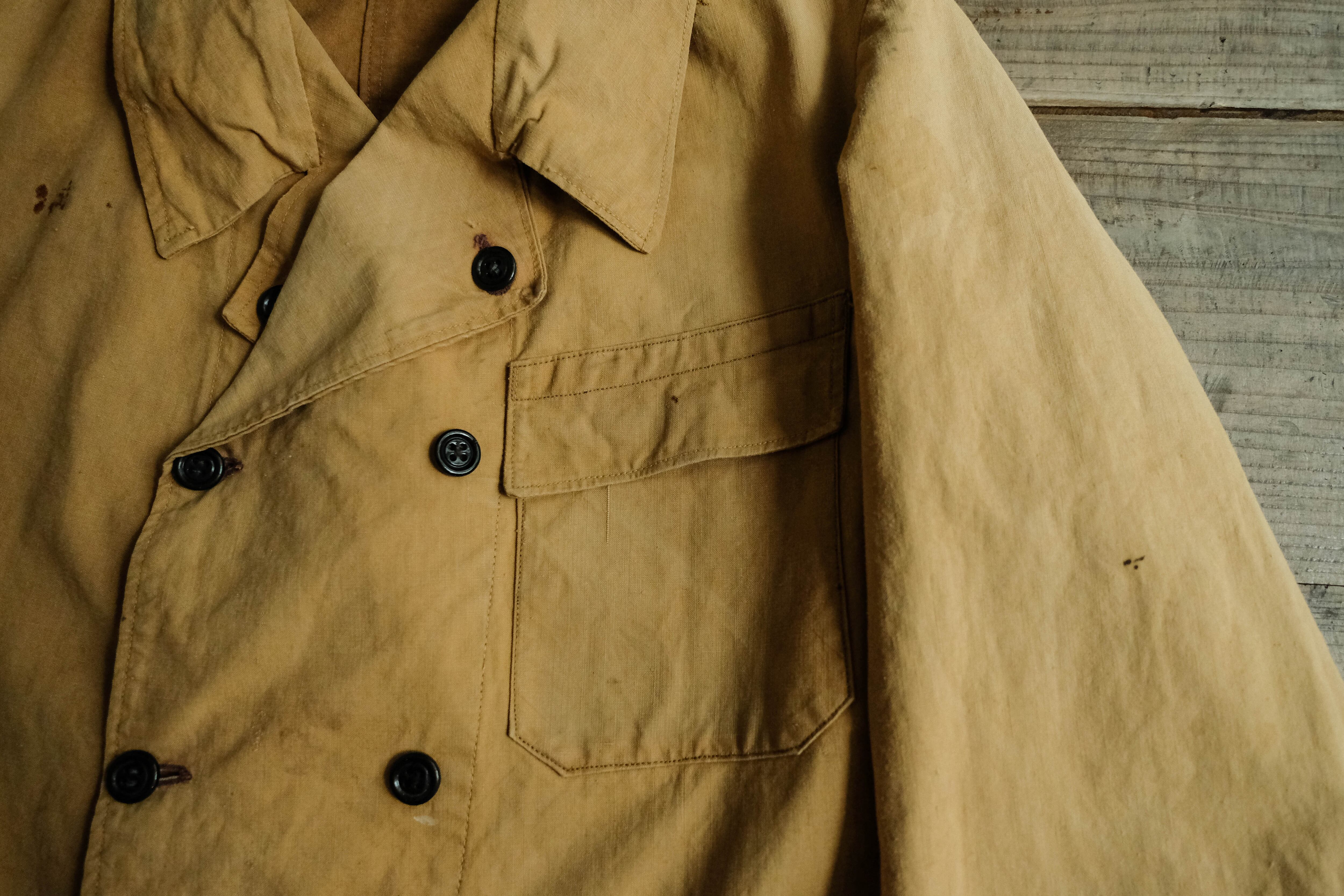 1940's   ダブルブレスト　フレンチワークジャケット