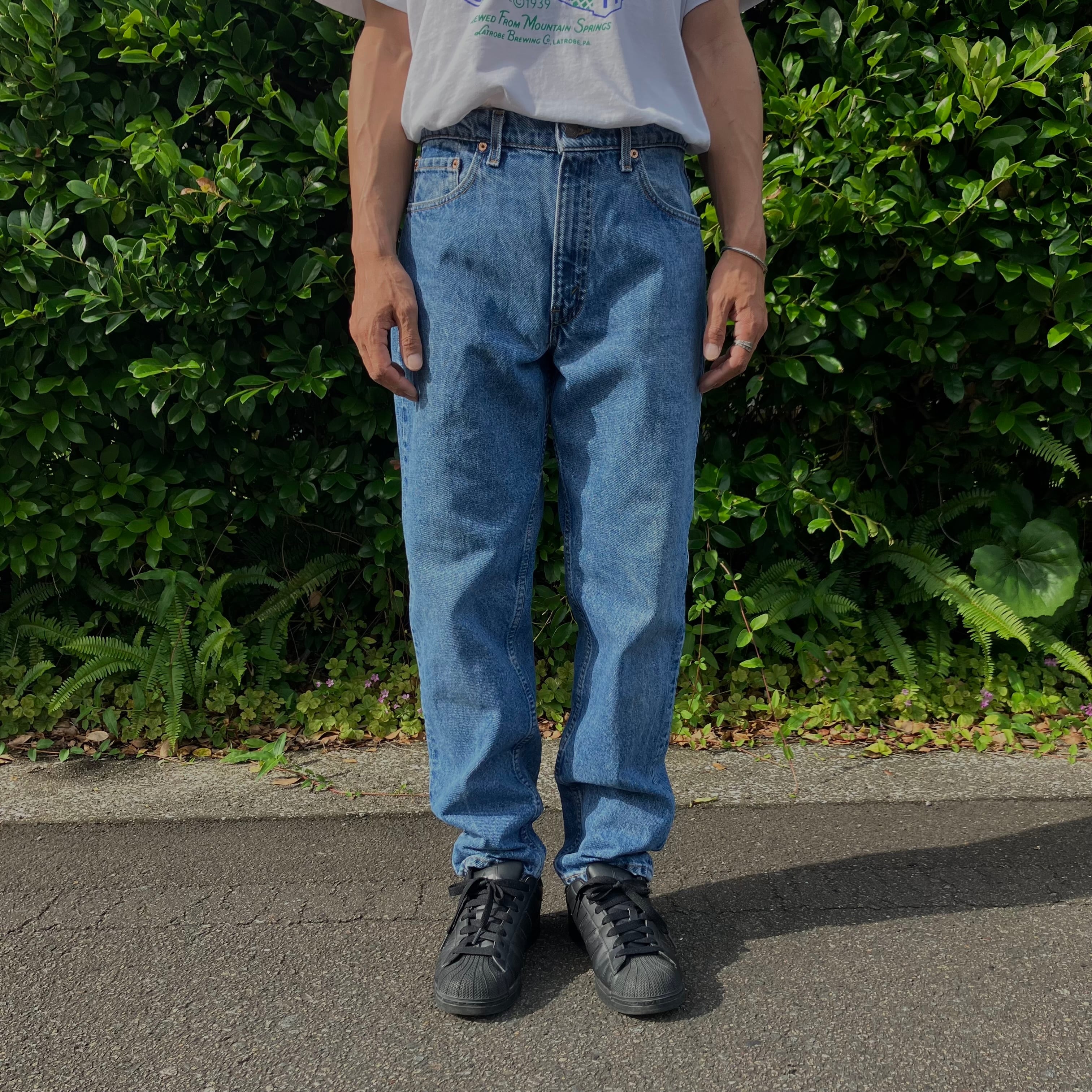 濃紺 Levi's 505 リーバイス デニムパンツ W36 L32 ジーンズ Gパン501