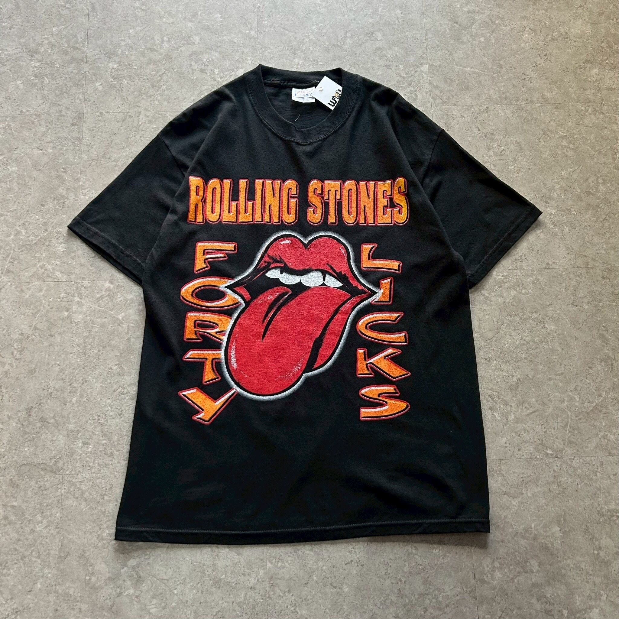 2002s Rolling Stones "FORTY LICKS world tour" Parking lot T-shirt【仙台店】