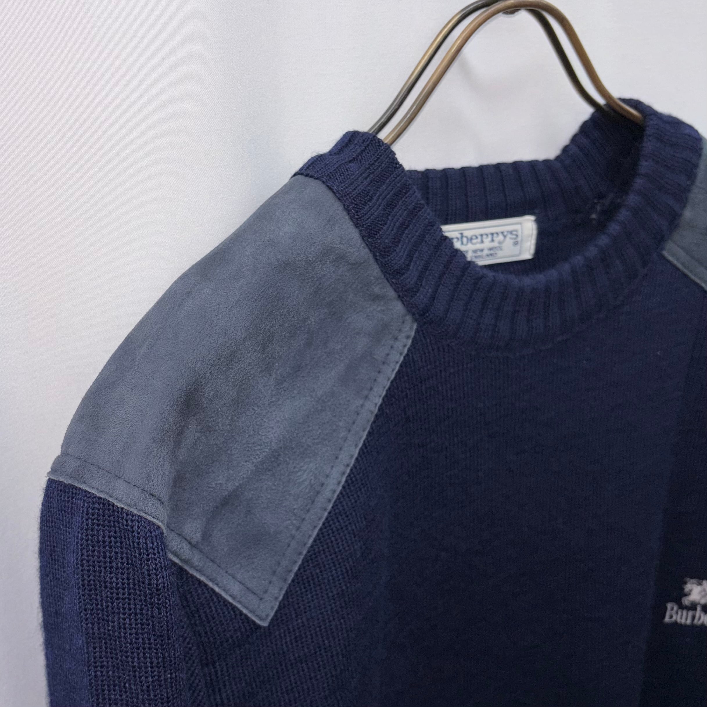 90s burberrys knit バーバリー ニット コマンドセーター Burberry