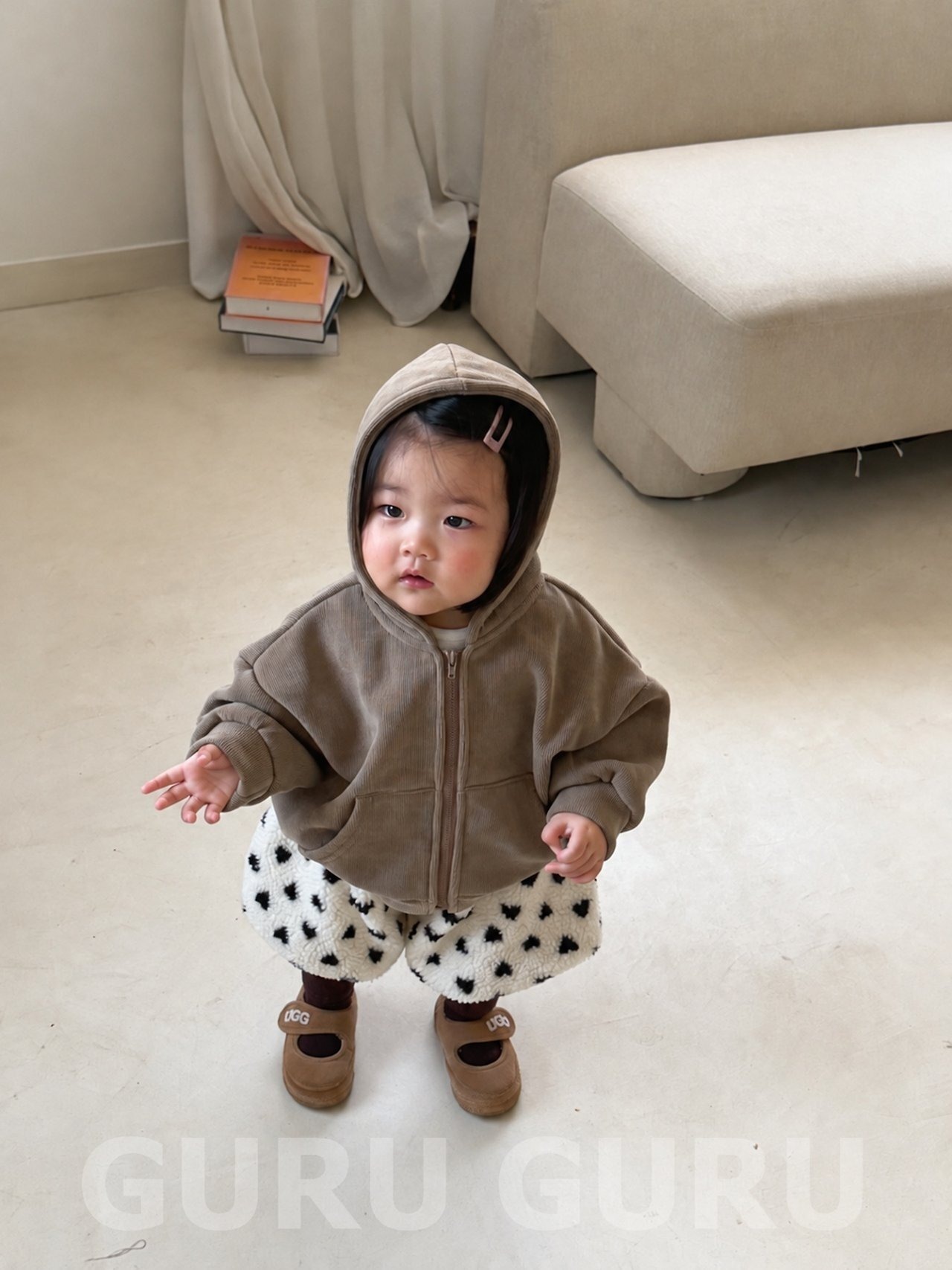 GURUGURU［取寄］hood zipup jacket 26winter