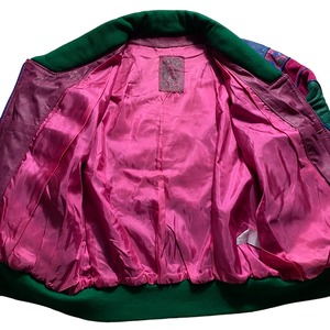 Made in France patchwork leather blouson