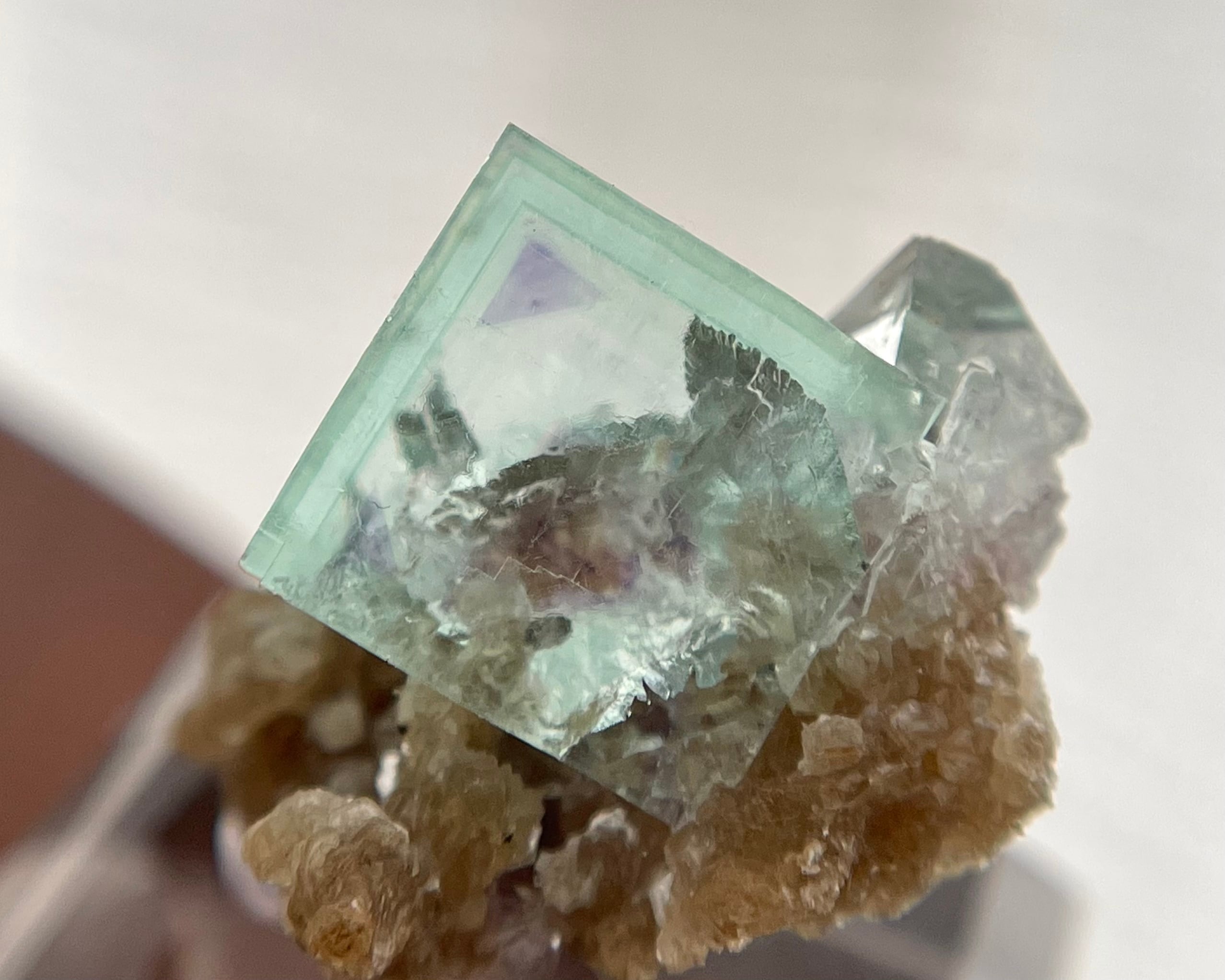 223 中国 シャンバオ産 フローライト&クォーツ&パイライト