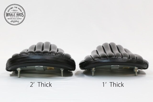 【抽選販売】クラックレザー : 60sトラディション ソロシート［縦タック&ロール］(CBW01)