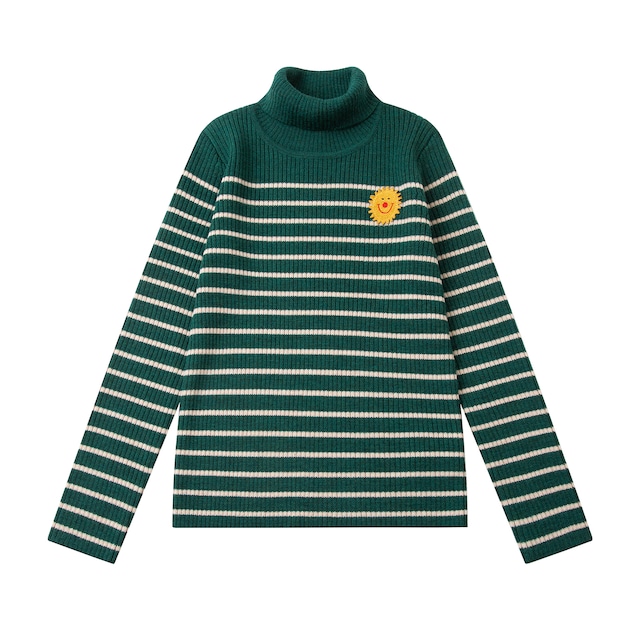 Knit Planet / Smile Pullover - GREEN