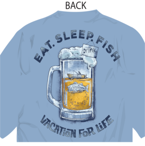 送料無料　USA  VFL  EAT.SLEEP.FISH. TEE   Style 20334