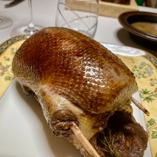 4月28日限定ディナー「Soirée du Grand Gibier ～新潟産マガモを目の前で捌くデクパージュディナー～ 」