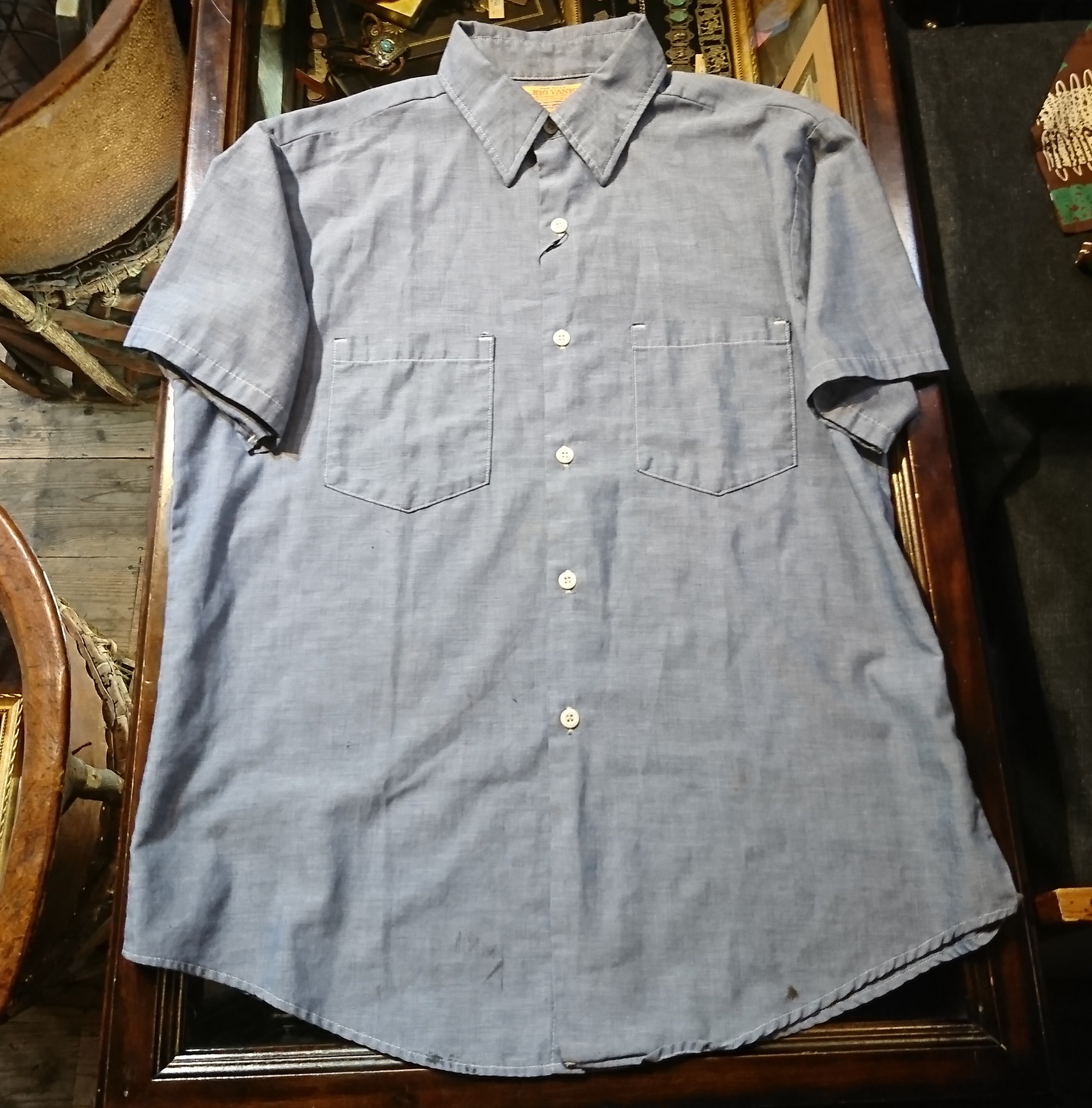 70s vintage big yank work shirt ヴィンテージ ビッグヤンク ワーク