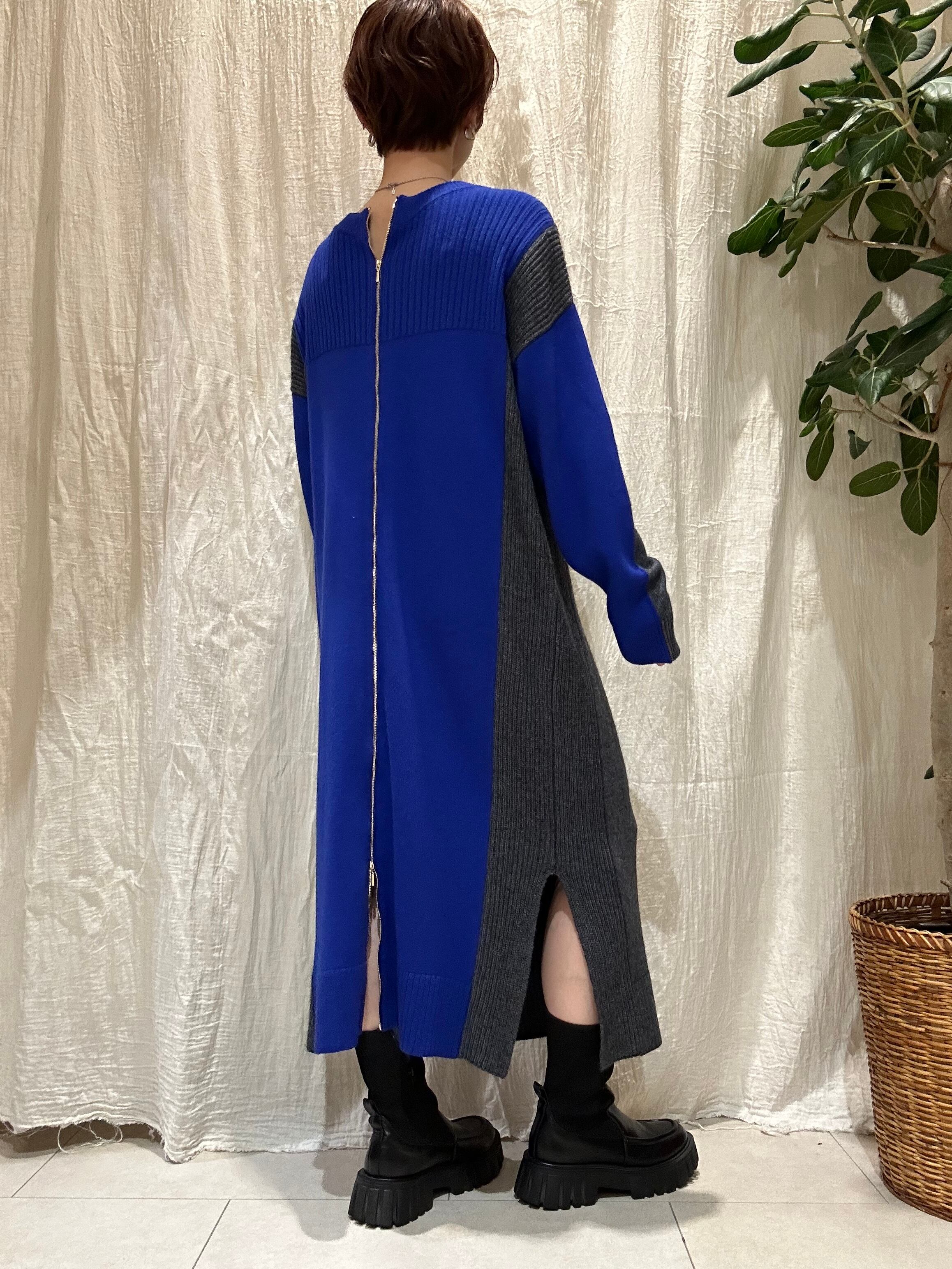 4wayバイカラーロング丈ニット EN'DAY(エンデイ) | EARL