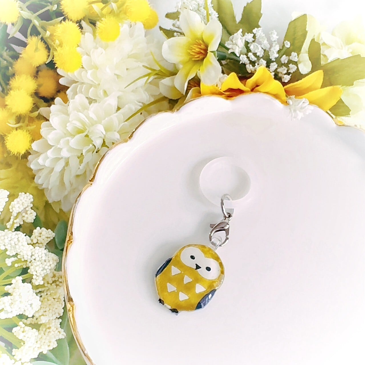 9436 No.130 フクロウのアンブレラマーカー【ほなみるか】 | Shatkona