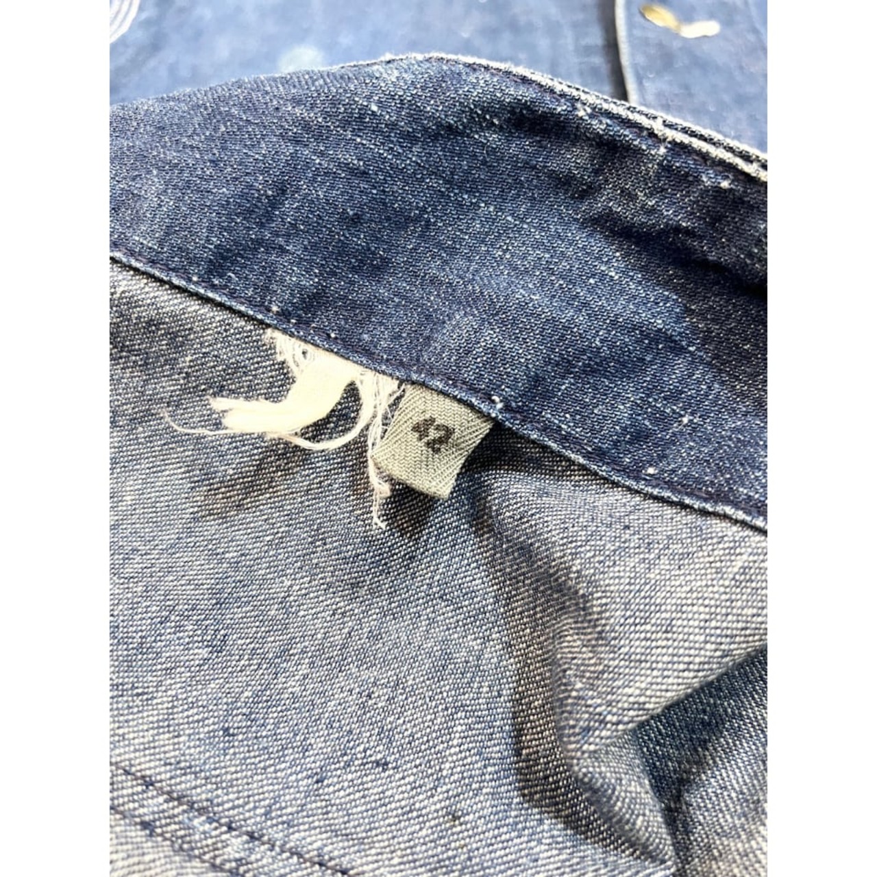50〜60s DENIM COVERALL Size 42