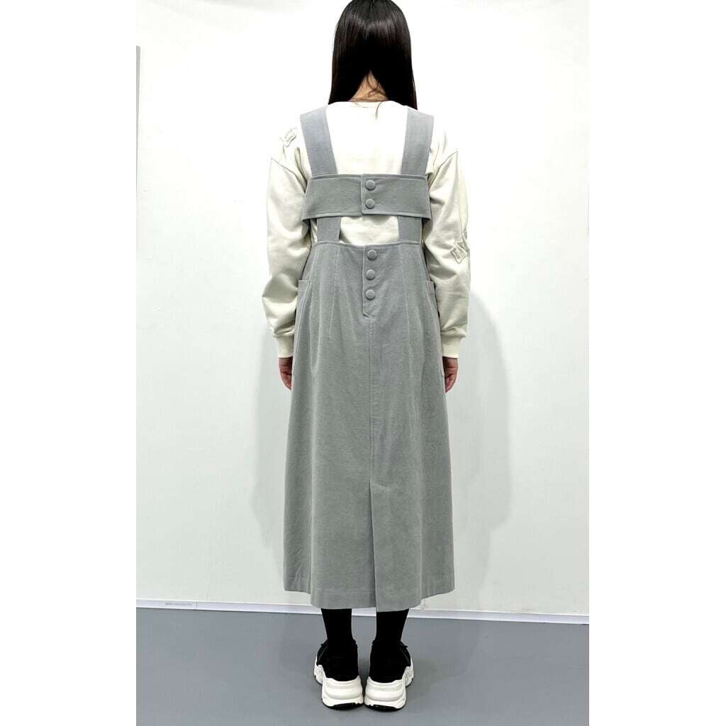 futatsukukuri / ボタンのワンピース(Blue) | new pure plus