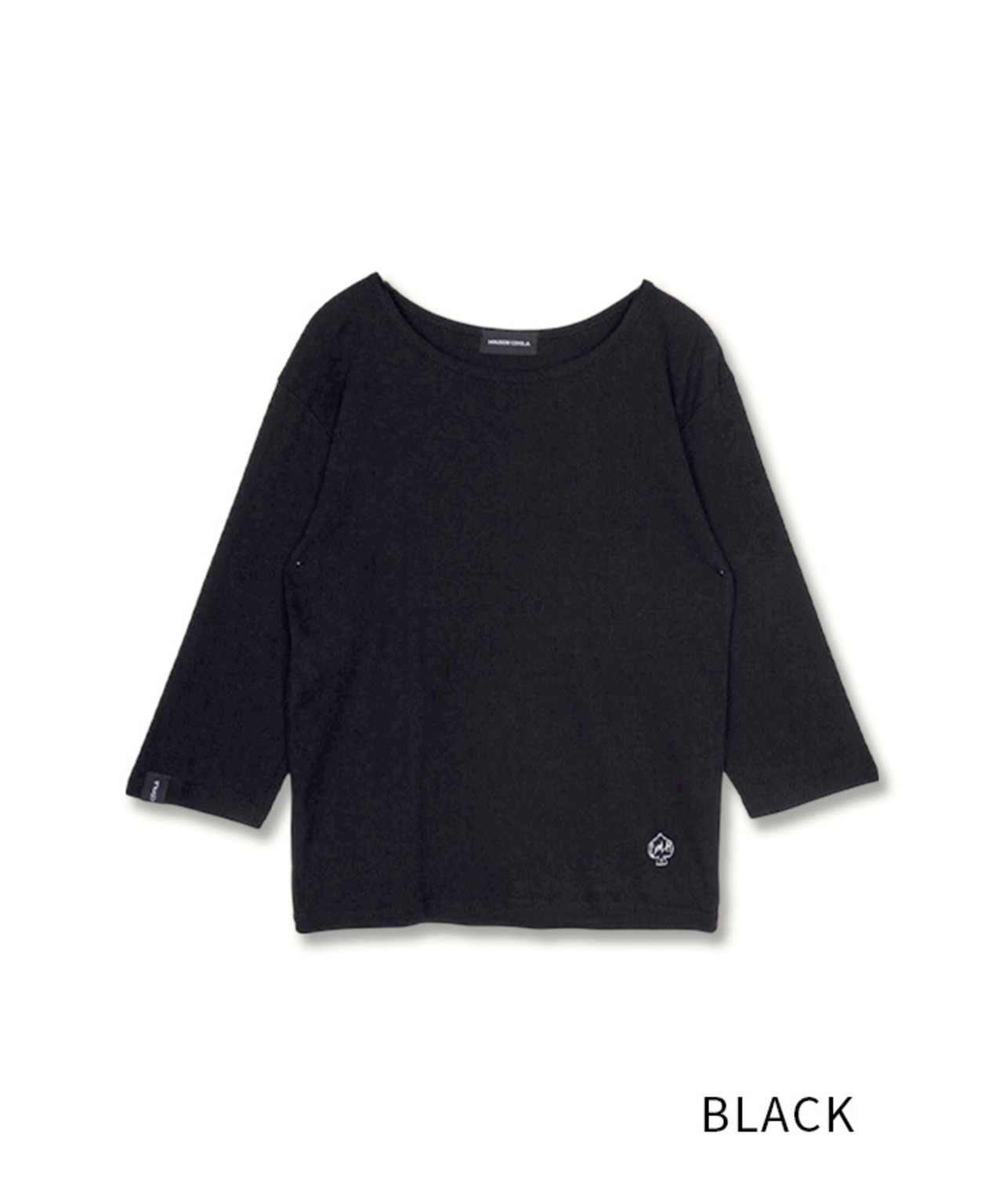 【直営限定ITEM】7/8レングスルーズTシャツ (BLACK)　CQ-49065H