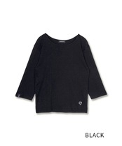 【直営限定ITEM】7/8レングスルーズTシャツ (BLACK)　CQ-49065H