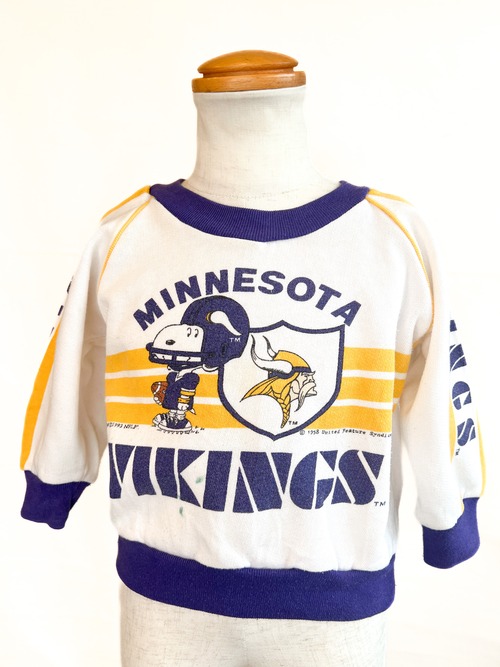 【95cm】VINTAGE 90's  スヌーピースウェット【9982】