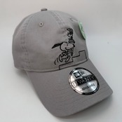 NEW ERA 9TWENTY/920 PEANUTS ピーナッツ スヌーピー ウッドストック 聖火 グレー　国内正規品