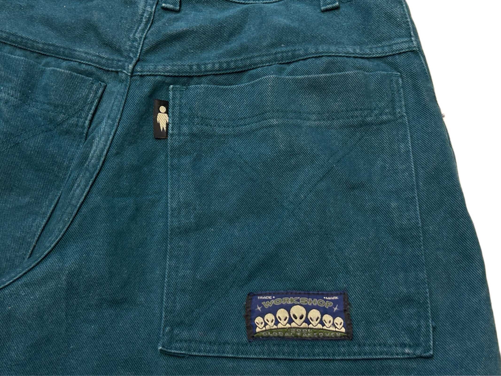 2001 ALIEN WORKSHOP エイリアン ワークショップ 極太 バギー ジーンズ