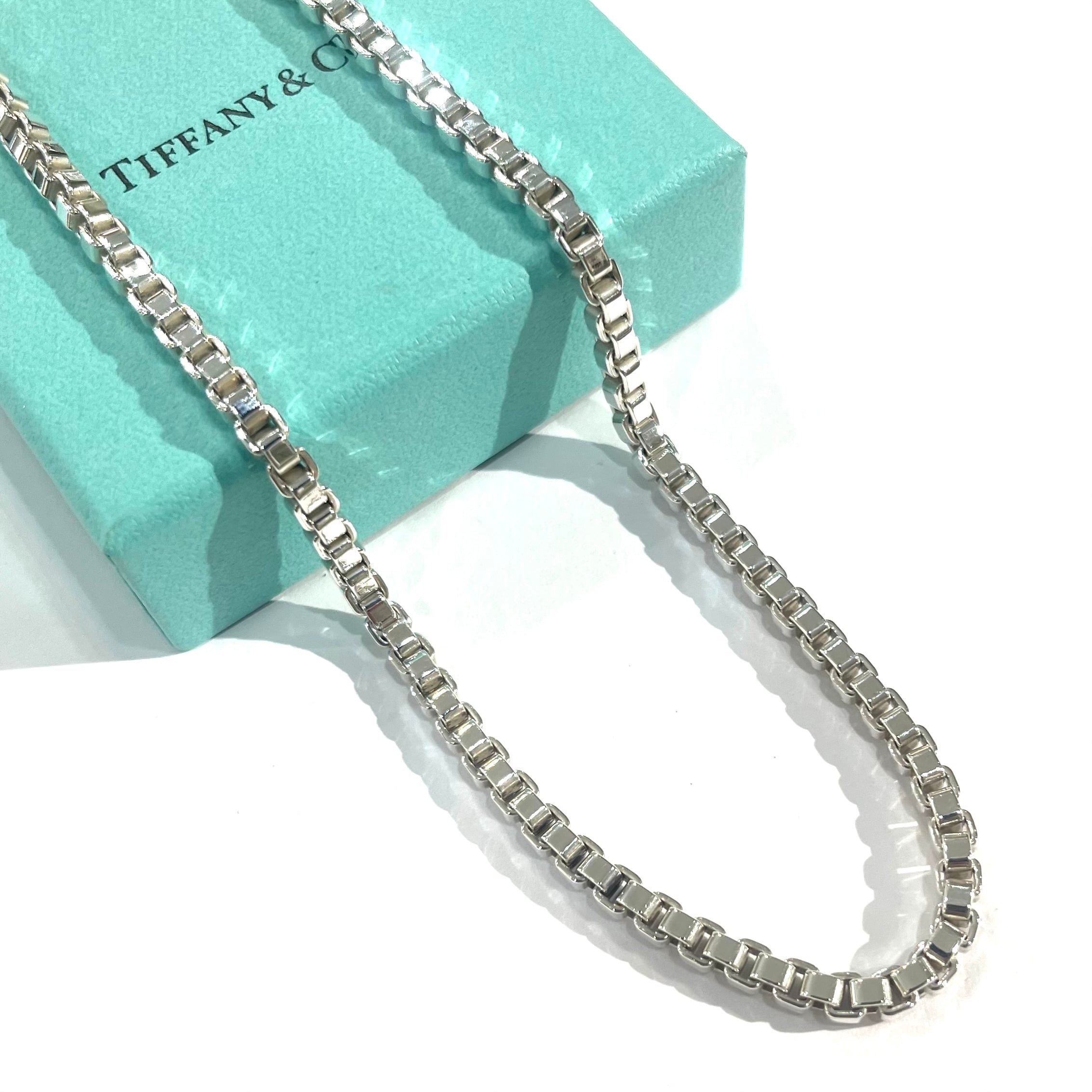 TIFFANY&CO. 】 2947 ティファニー 名作 ベネチアン チェーン