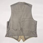 90s JUN MEN ジュンメン ベスト ジレ M/アイボリー ×グレー 系 メンズ ビンテージ