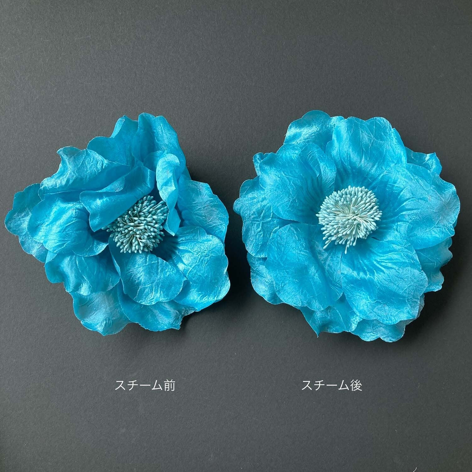 オンライン限定》5枚花びらの大きな布花 | Dua-アクセサリーパーツショップ