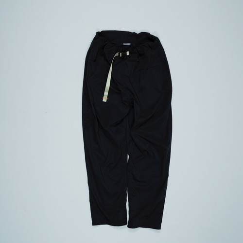 FAT PANTS    POLYESTER STRETCH    BLACK