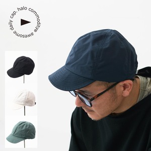 halo.commodity [ハロ コモディティ] Bend Banner Cap [h241-201] ベンドバナーキャップ・アウトドアキャップ・ナイロンキャップ・ポーチ付き・アウトドアキャップ・涼しいキャップ・MEN'S / LADY'S [2024SS]