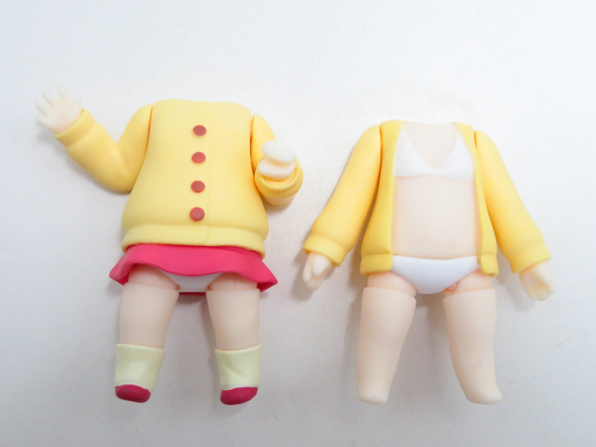 再入荷(A−ランク)【304】 りん&うーさー+メカうーさー 体パーツ 私服、水着 ねんどろいど