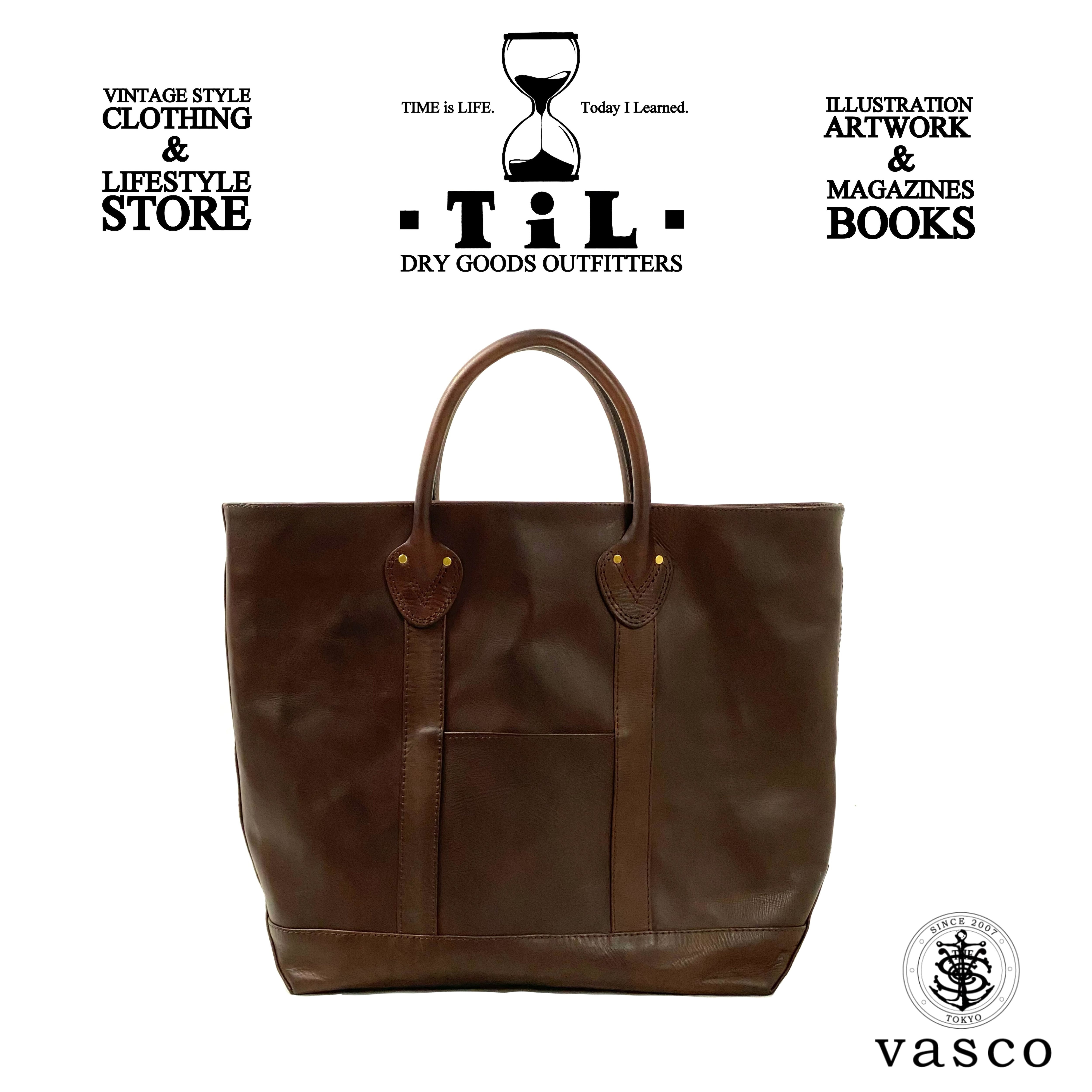 vasco / LEATHER BOAT TOTE BAG(トートバッグ) | TiL (ティル）