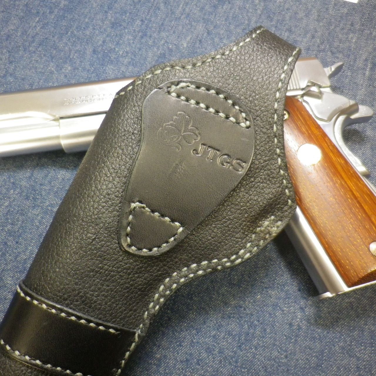 本革製M1911用ヒップホルスター | JTGS（ガンホルスターの専門店）