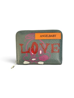 ANGELBABY Hand Painted Wallet/BLUE