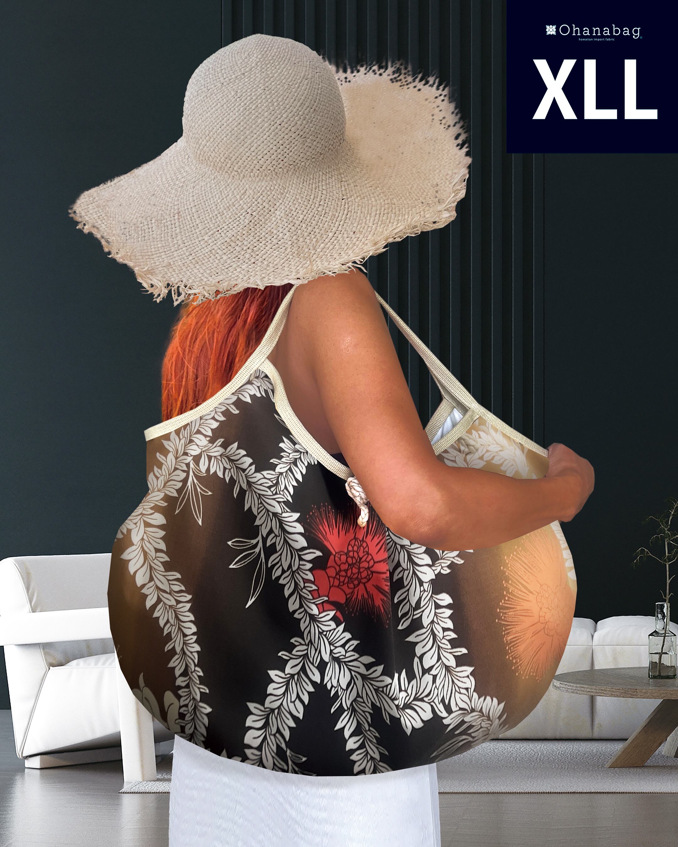 【XLL・ホーポエ】Hawaiian_OhanaBag/XLL_411