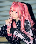 にゃめんにゃ！モノグラムネ申おジャージ(ピンク)
