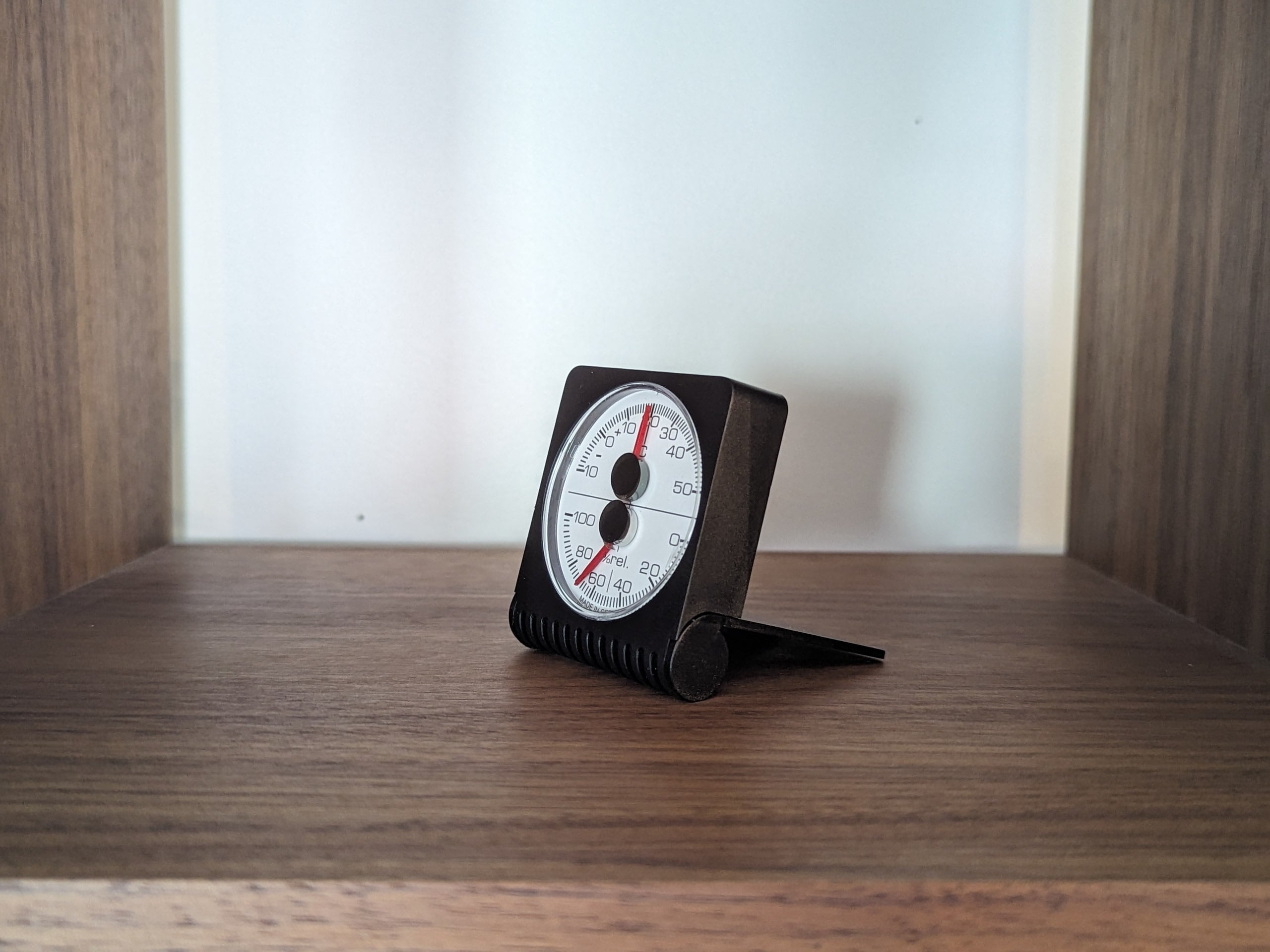 TFA Dostmann 温湿度計 インダストリアル オブジェ　一点物 Analogue thermo - hygrometer 45.2018（温・湿度計） | TFA DOSTMANN