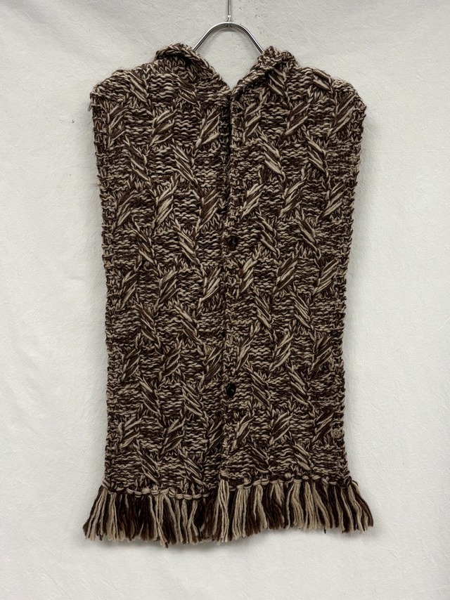 STEAF / HAND MADE CHUYO MUFFLER(CHACAL TAYA BROWN)